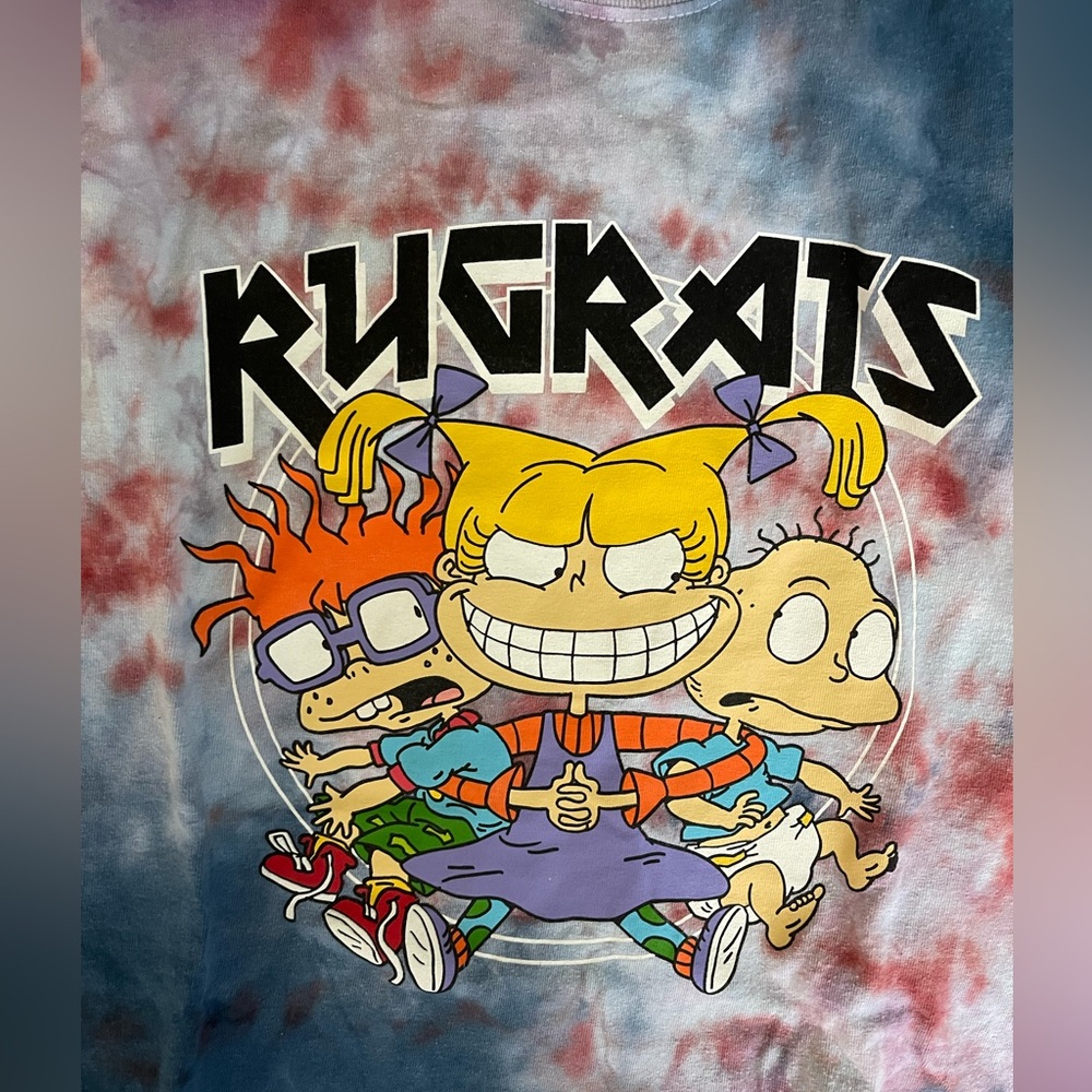 Rugrats Tie-Dye 1X T-shirt